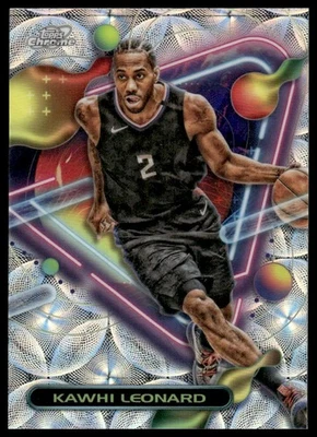 2023-24 Topps Chrome Cosmic #154 Kawhi Leonard Nucleus Refractors - Image 1 of 2