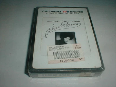 Phoebe Snow SECOND Columbia 8 Track Tape SEALED 1976 Female Jazz Soul Funk TC8 - Image 1 of 3