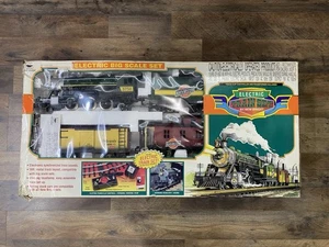 New Bright Electric Train Set Chicago NorthWestern Line No. 375 G Scale Complete - Picture 1 of 7