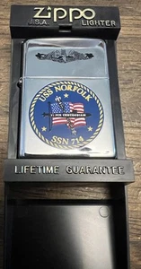 US Submarine Navy USS Norfolk SSN 714 *2001* Zippo **unfired** - Picture 1 of 10
