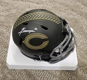 KYLE MONANGAI SIGNED/Autographed BEARS NEW STS MINI HELM JSA ZEUGE  - Bild 1 von 1