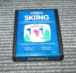 Skiing for Atari 2600 Fast Shipping! Authentic - Picture 1 of 2