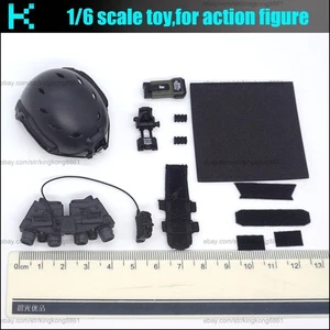 W Y35-84 1/6 scale ES GA1009 BRAVO7-1 SAS Soap- helmet set - Picture 1 of 7