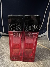 Victoria&rsquo;s Secret Very Sexy Hot Eau de Parfum &ndash; Lot of 2 bottles. See Descript