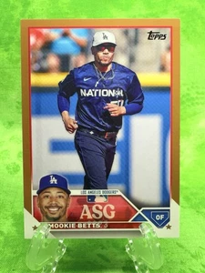 Mookie Betts /75 - All-Star Game - 2023 Topps Update #ASG-5 Los Angeles Dodgers - Picture 1 of 11