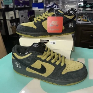 Nike x Supreme 94 SB Dunk Low Camper Verde (HQ8487-300) Talla 10M - Imagen 1 de 5
