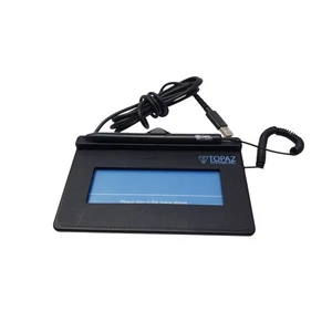 Topaz T-S460-HSB-R USB Signature Pad SigLite 1x5 Tested Working Grade B - Picture 1 of 4