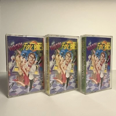 Wacky Favorites Compilation Cassette Tapes (1993) Vol 1, 2, 3 Comedy Novelty - Image 1 of 3