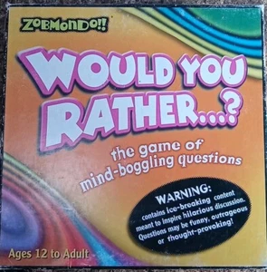 ¿PREFERIRÍAS...? Juego de preguntas alucinantes de Zobmondo 2003 COMPLETO - Imagen 1 de 3