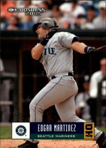 2005 Donruss Seattle Mariners Baseball Card #328 Edgar Martinez