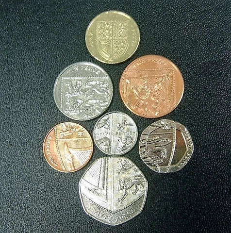 Great Britain/UK (mixed dates) Shield of the Royal Arms - 7 Coin Set (UNC) Cover