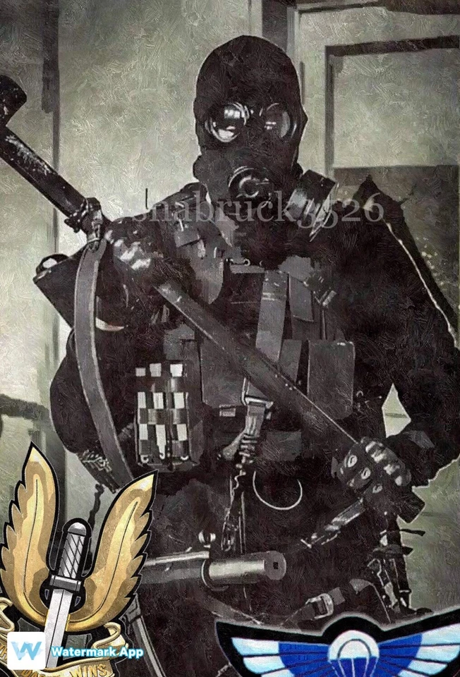 SAS Special Air Service A4 photo print.  - Image 1 of 1