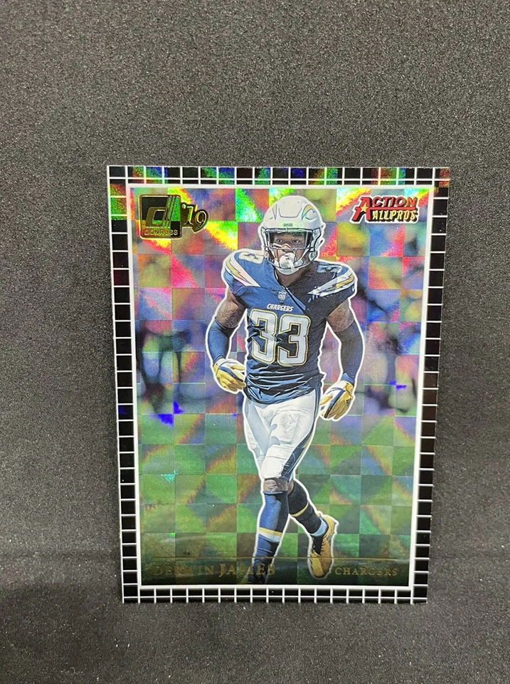 2019 Panini Donruss Derwin James Action All Pros SP Card Los Angeles Chargers  - Image 1 of 1