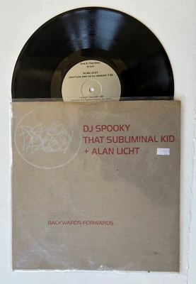 dj spooky that subliminal kid + alan licht 10" backwards forwards. vg+/vg+ Foto 1 de 2