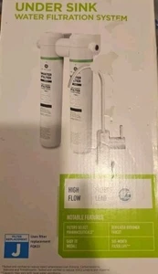 GE Under Sink Dual Stage Water Filtration System with Faucet GXK255TBN - Bild 1 von 4