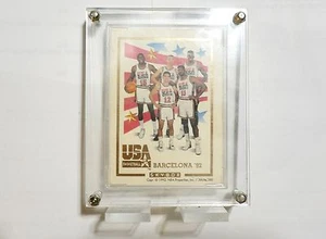 1992 Juegos Olímpicos Barcelona EE. UU. Baloncesto DREAM TEAM PLEXIGLÁS PISAPAPELES - Imagen 1 de 7