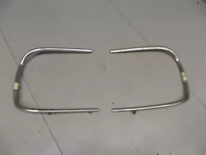 1966 AMC FRONT FENDER HEADLIGHT SURROUND TRIM STAINLESS - Picture 1 of 14