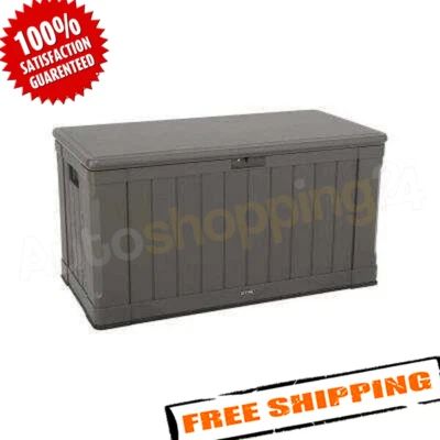 Caja de cubierta de almacenamiento exterior Lifetime 60089 116 galones Foto 1 de 4