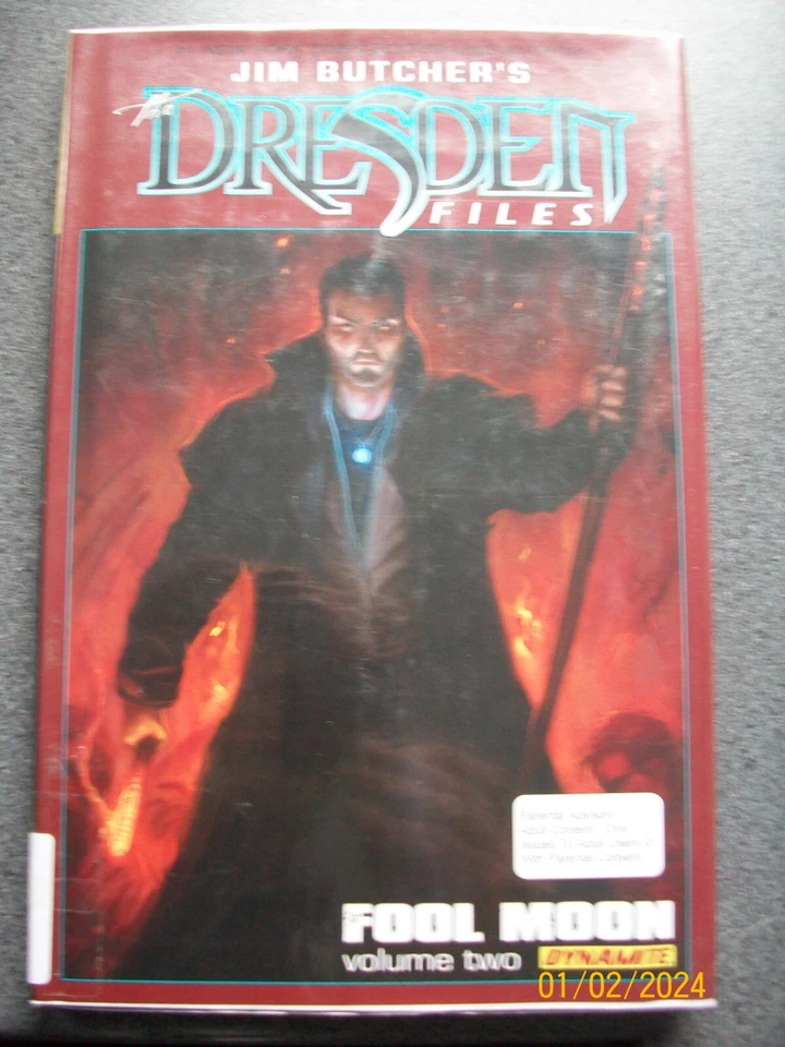 Jim Butcher's The Dresden Files Fool Moon Volume Two Graphic Novel Hardback Book - Image 1 of 1