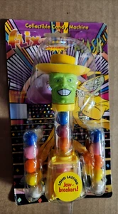 1995 FLIX Jim Carey THE MASK MOVIE Candy Dispenser in Package - Picture 1 of 7
