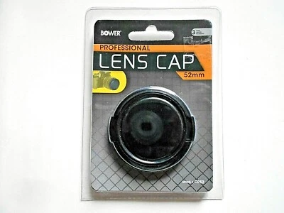 Bower 52mm Professional Snap-On Lens Cap No. CP52 - Image 1 of 2