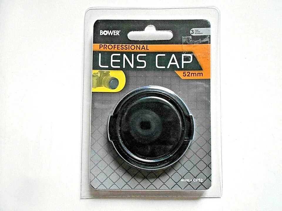 Vivitar CP52 52mm Snap on Plastic Lens Cap