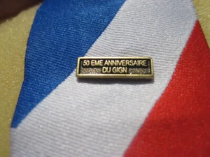 Agrafe Réduction ou Miniature 50éme Anniversaire du GIGN en bronze - Picture 1 of 1
