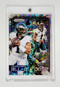 MINT SP 2023 Prizm All Purpose No Huddle Prizm Jalen Hurts PHILADELPHIA EAGLES - Picture 1 of 2