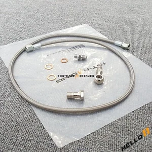 Turbo Oil Feed Line 48" Kit for SUBARU EL20 EJ25 TD04 TD05 TD06 RHF5H VF39 VF40 - Picture 1 of 4