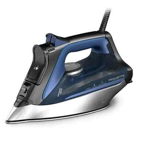 New Rowenta DW8350 1775 Watt Ultimate + Steam Iron -Vertical 430 Hole Sole Plate - Picture 1 of 6
