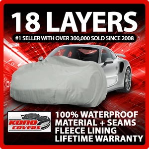18 Layer Car Cover - Outdoor Waterproof Scratchproof Breathable - Picture 1 of 12