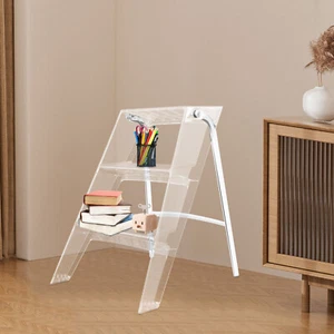 Multi-Purpose Foldable Step Ladder for Adults 3-Step Folding Step Stool - Picture 1 of 11