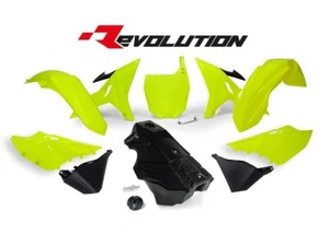 Set Plástico Carenado Racetech Revolution Amarillo Fluo Yamaha YZ 125-250 - Imagen 1 de 1
