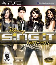 Disney Sing It: Party Hits (Sony PlayStation 3, 2010) *NEW Factory Sealed*