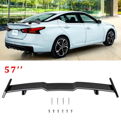 Glossy Black 57" Rear Trunk Spoiler Wing Lip TRD Style For Nissan Altima Coupe - Image 1 of 4