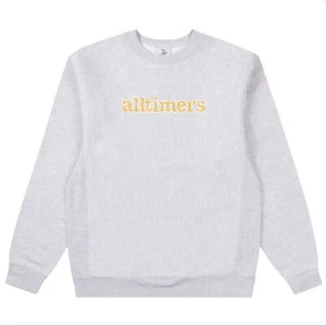 Alltimers Stamped Chenille Crew Neck - Heather - Picture 1 of 4