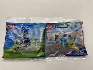 2 Brand New Sealed LEGO Friends 30633 And LEGO City 30638 Lot Of 2 Poly bag