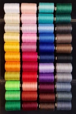 Nähgarne 1000m Rolle Faden PES 1000 Meter Garne Stärke 120(40/2) 0,23€/100m Einh - Bild 1 von 3