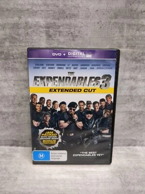 The Expendables 3 (Extended Edition, DVD, 2014) Region 4 - Image 1 of 2