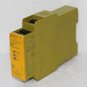 PILZ PNOZ E1VP 10/24VDC 1SO 1SO T SAFETY RELAY Ident. No.: 774131 - Picture 1 of 7
