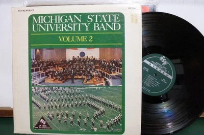 MSU  MICHIGAN STATE UNIVERSITY VOL 2 MARCHING BAND L. FALCONE    NEAR MINT    LP - Image 1 of 2