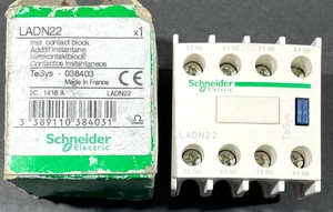 Schneider LADN22 Auxiliar, Bloque de Contacto Auxiliar, con Caja Usada, Envío Gratis a EE. UU. - Imagen 1 de 5