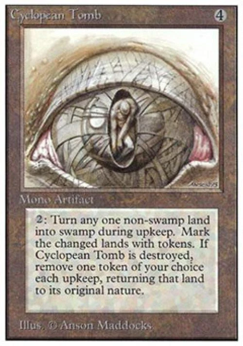 MTG English Cyclopean Tomb Medium Play Normal Unlimited - Image 1 of 1