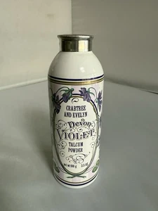 Vintage Neu aus altem Lagerbestand Crabtree & Evelyn Devon Violet Talkumpuder 3,5 Oz. - Bild 1 von 4