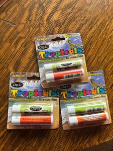 Chap Ex Lippenbalsam Tropicals LSF 15 - 6er-Set - Key West Limette/Tahitianische Mandarine - Bild 1 von 2