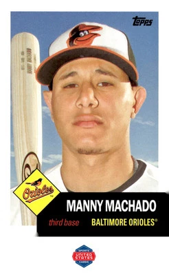 2016 Topps Archives #30 Manny Machado - Image 1 of 2