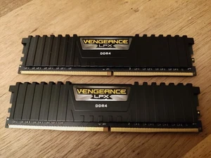 16GB (2x8GB) Corsair Vengeance LPX DDR4 3200 PC Dual Channel RAM / Memory - Picture 1 of 6