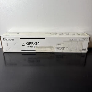 Genuine Canon GPR-34 Black Toner Cartridge New/Sealed for ImageRunner 2535-2545 - Picture 1 of 4