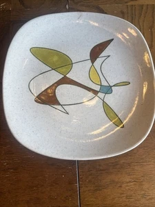 Metlox Poppytrail-CALIFORNIA FREEFORM SQUARE DINNER PLATES / 10 1/2"-NrMnt-HAVE6 - Picture 1 of 5