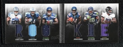 2016 Preferred Memorabilia Die-Cut Booklets Rookie Alex Collins Derrick Henry RC - Image 1 of 2